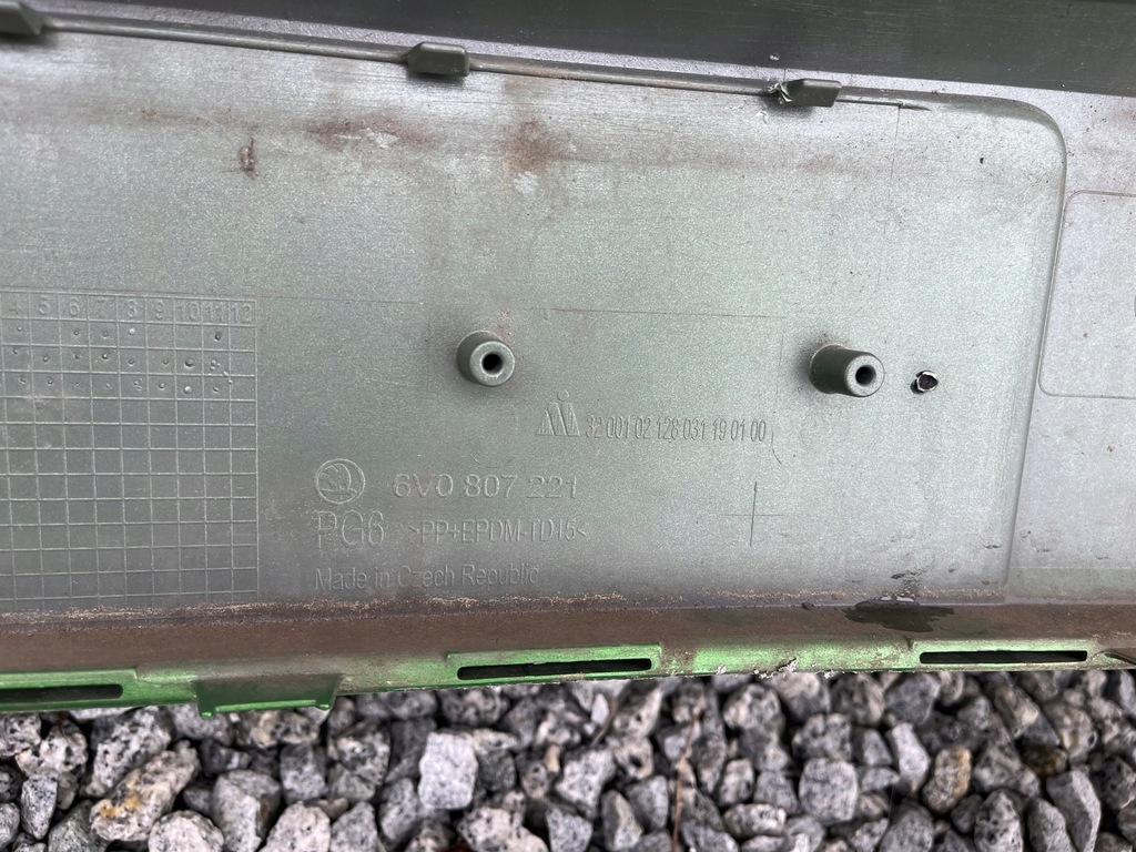 фото №5, Skoda fabia iii бампер передний