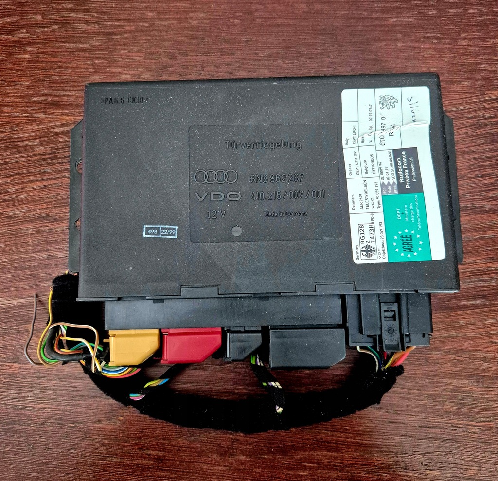 фото №1, Модуль комфорта audi tt 8n8962267