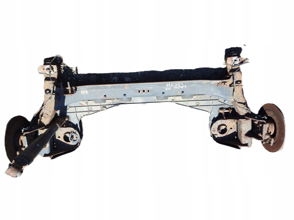 фото №1, Renault laguna iii балка oś подвеска задняя 2.0t