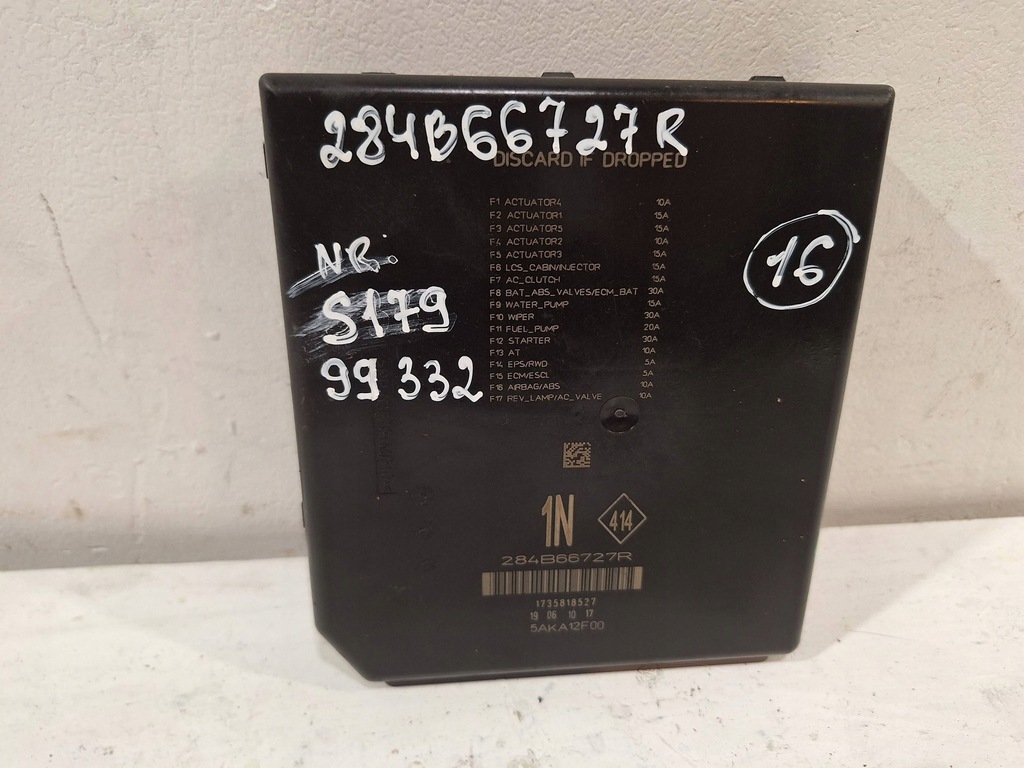 фото №1, Bsi 284b66727r renault megane iv 16-