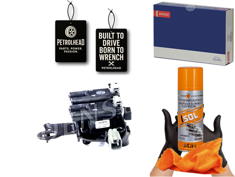 фото №1, Котушка запалювання hyundai coupe elantra matrix tucso #petrolhead pro+ kit4