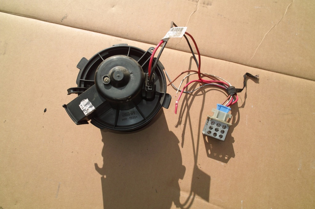 фото №5, Peugeot 206 sw lift duchawa вентилятор резистор комплект перевірений