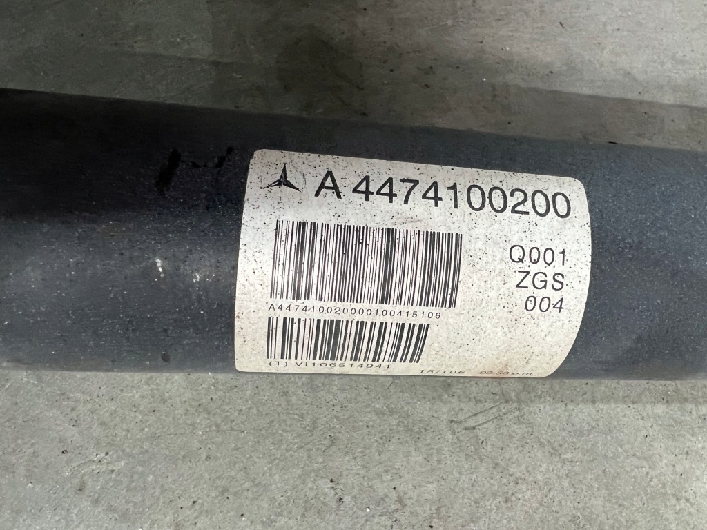 Wał приводной mercedes vito, viano w447 2.2 cdi в Украине