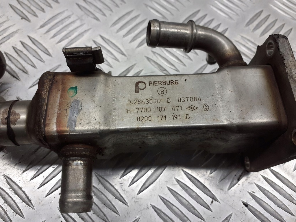 фото №3, Радиатор выхлопных газов renault scenic ii 1.9 dci 8200171191