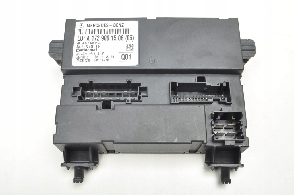 фото №1, Mercedes модуль блок керування бортовий комп'ютер дах a1729001506