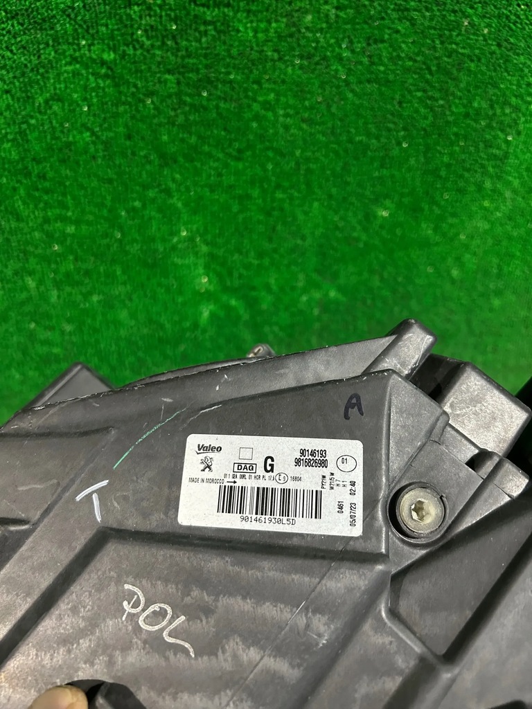 фото №5, Фара лівий peugeot rifter v 18-