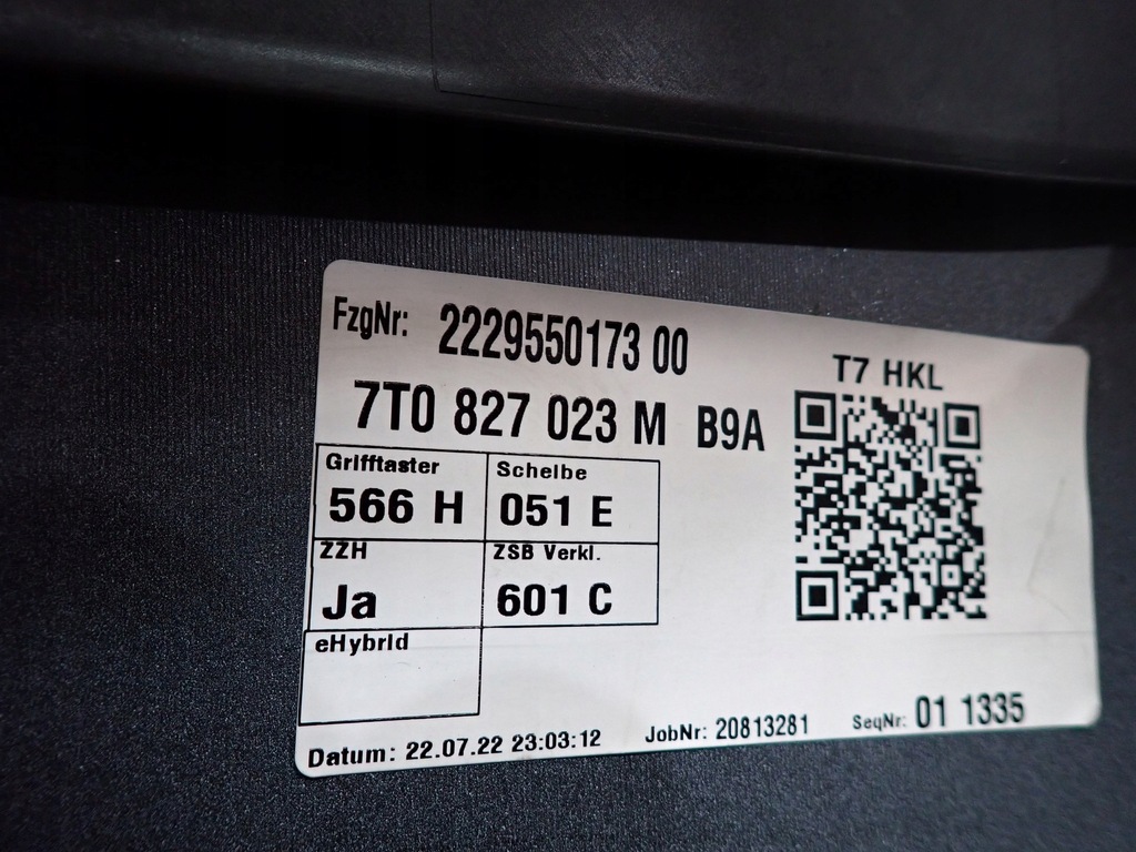 фото №8, Кришка багажника задня кришка багажника задня vw multivan t7 7t stm