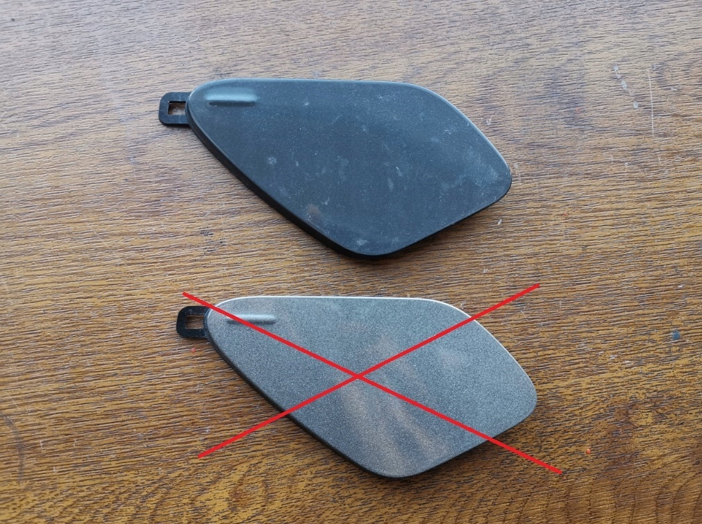 фото №1, Volvo v90 s90 заглушка hak бампер перед wkrętki