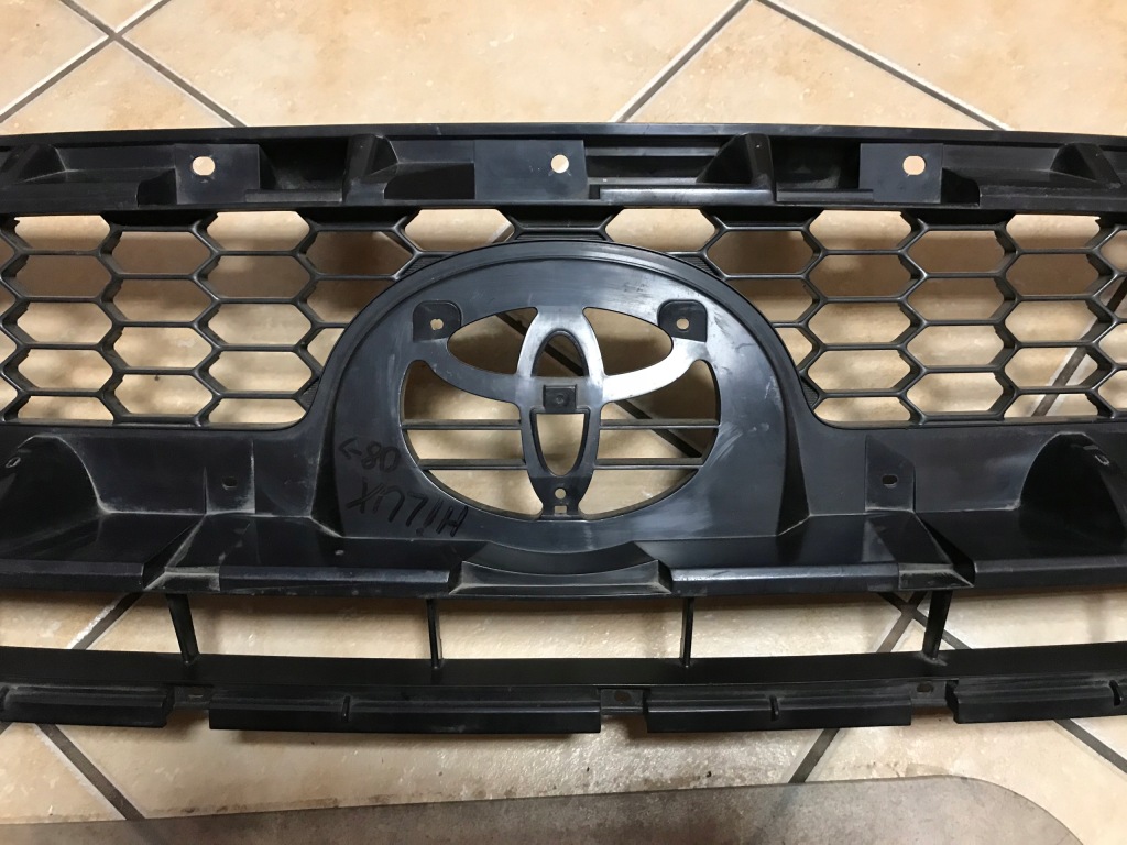 фото №9, Toyota hilux 2009-12 решётка радиатора решётка радиатора хром idealna