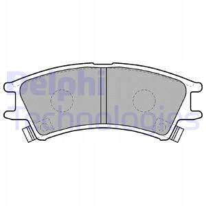 фото №2, Гальмівні колодки гальмівні перед delphi do hyundai atos 1.0i