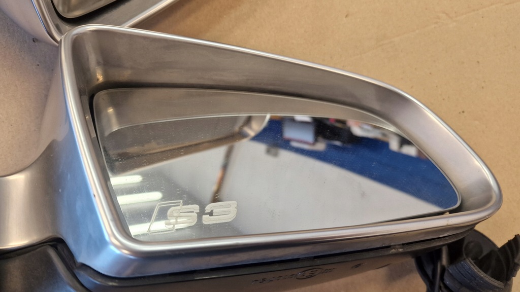 фото №8, Зеркало зеркало левая правое audi a3 8p s3 комплект europa 9 pin s-line