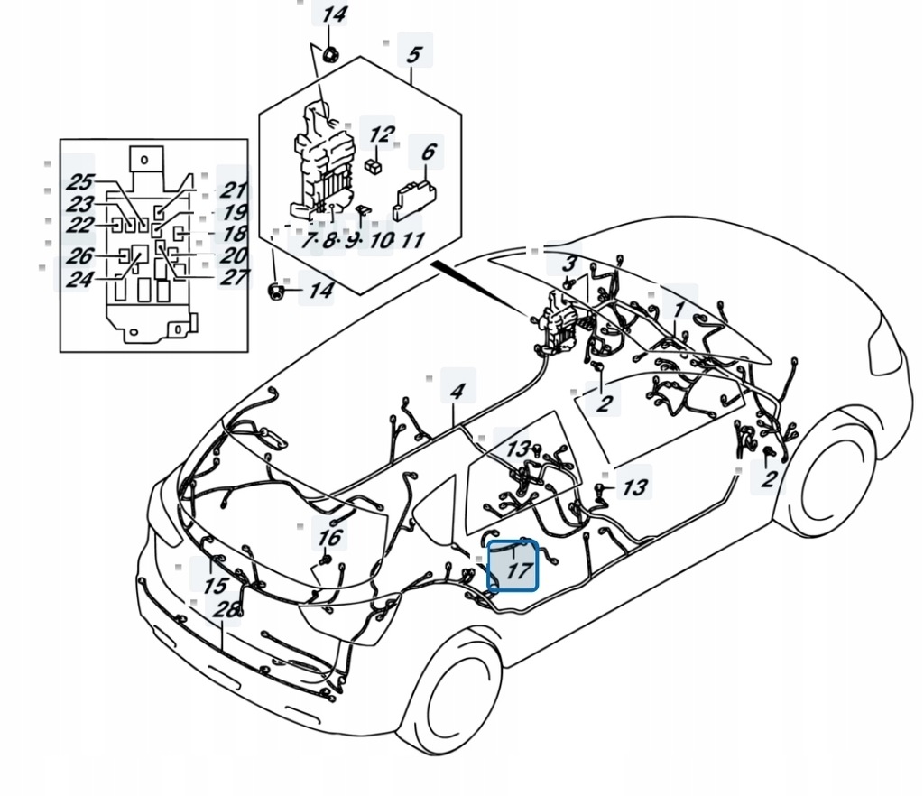 фото №7, Suzuki sx4 s-cross 18r lift джгут шланг насоса пального бака