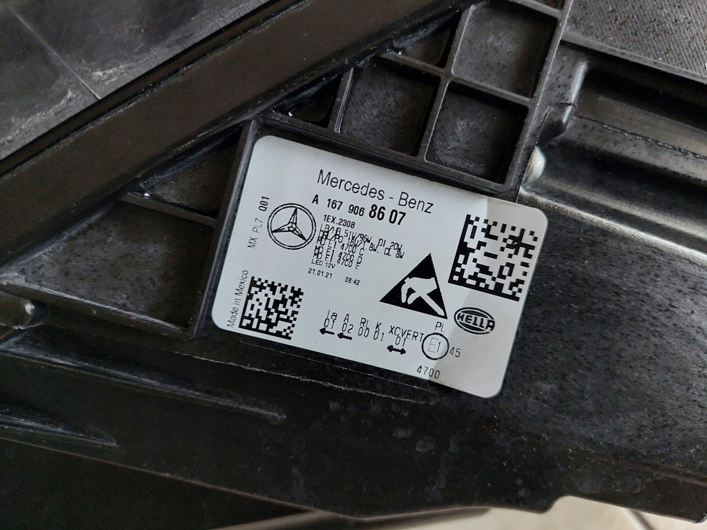 фото №11, Права - full led - multibeam - mercedes gle w167