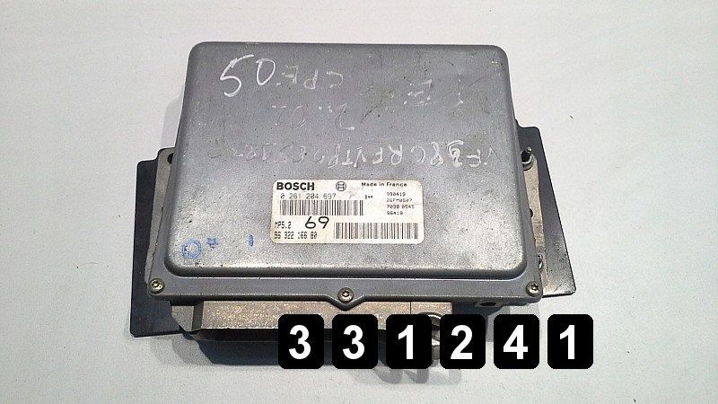 фото №1, 2001 citroen c5 ecu 0261204697