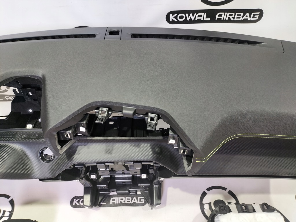 фото №5, Peugeot 208 ii gt 2019 приборная панель консоль подушка безопасности ремни оригинал fabrycznie nowa