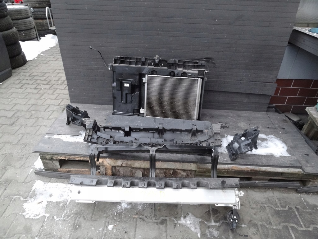 фото №1, Opel crossland x 2021 lift 1,2 vti pas передній радіатор вентилятор комплект