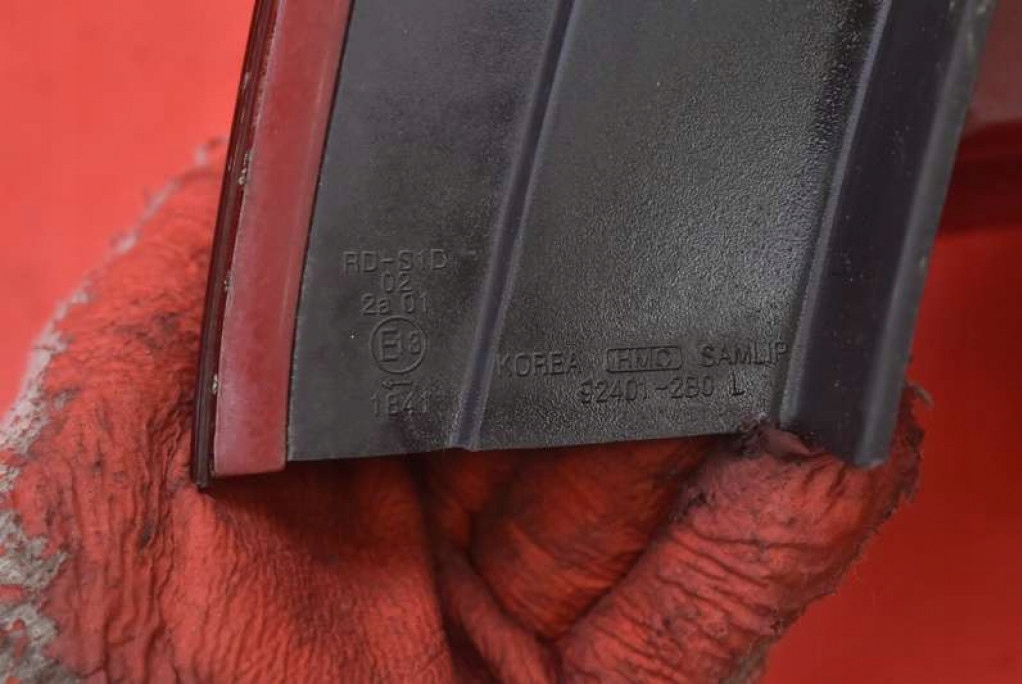 фото №7, Лампа левая задняя задняя 92401-2b000 hyundai santa fe 2 ii 06-10