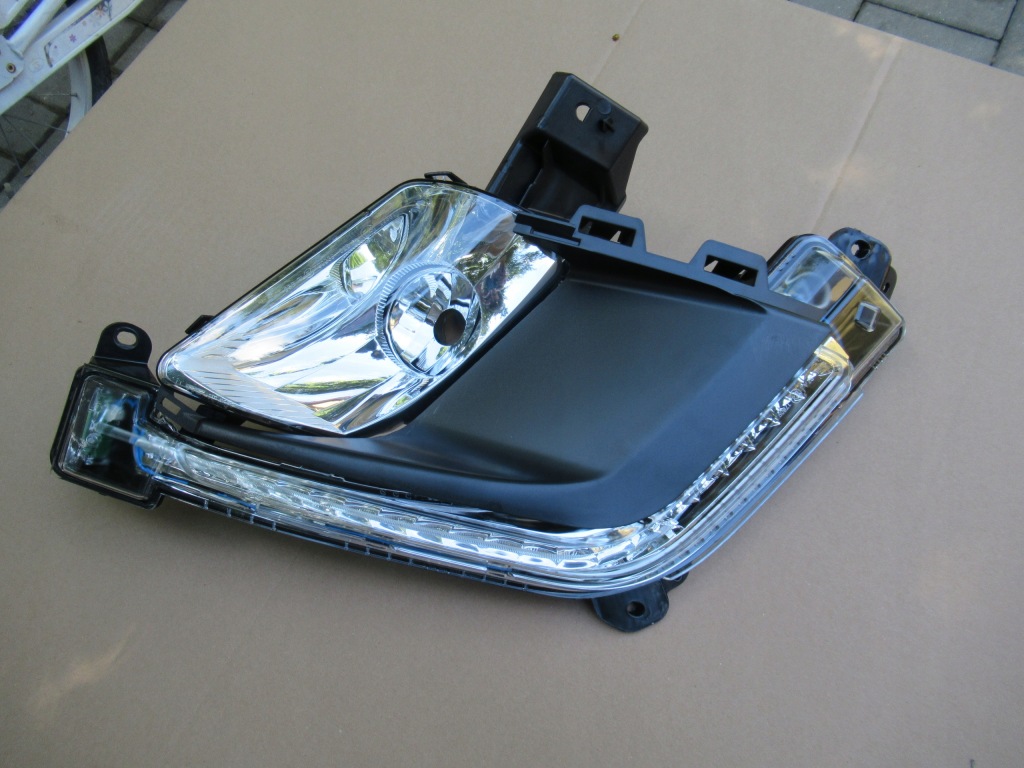 Peugeot 308 2011 - led + рамка + противотуманная фара набор Оригинал