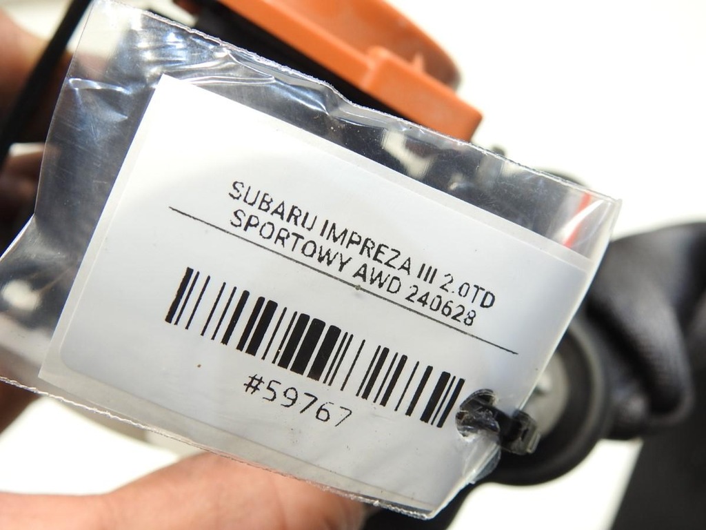 фото №6, Pas безопасности средний задняя subaru impreza iii gh c7140310
