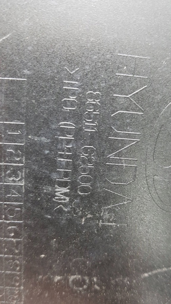 Hyundai ioniq рестайлинг  2019 - бампер перед 86511-g2500 с Разборки