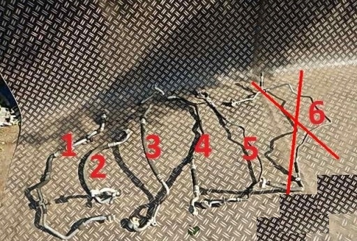 фото №1, Audi q7 06-09 tdi шланг кондиционера трубка