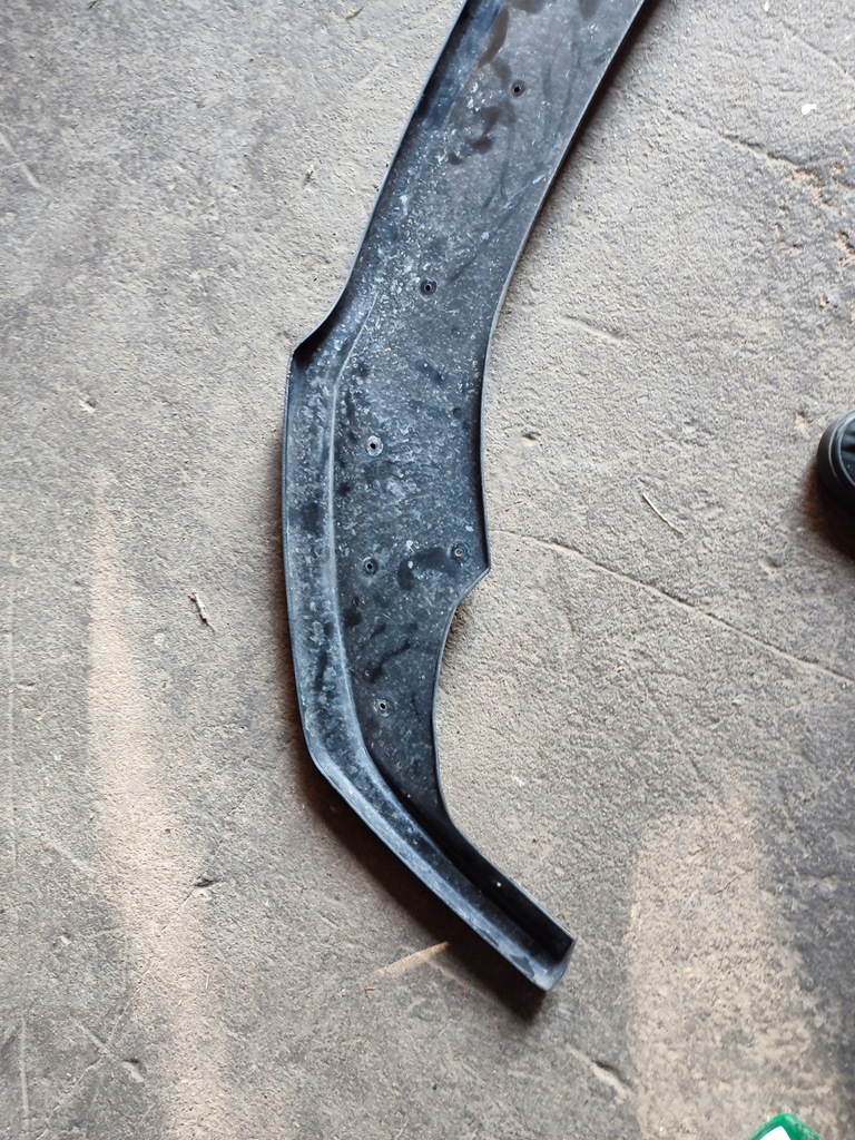 фото №9, Audi a7 c8 4k8 maxton s-line накладка сплиттер спойлер спойлер dół бампер