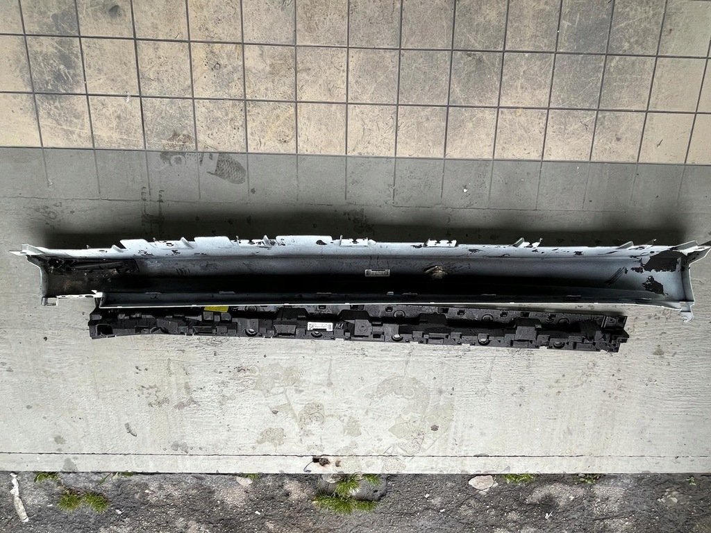 фото №6, Накладка порог кронштейн левая bmw x5 m g05 lift порог