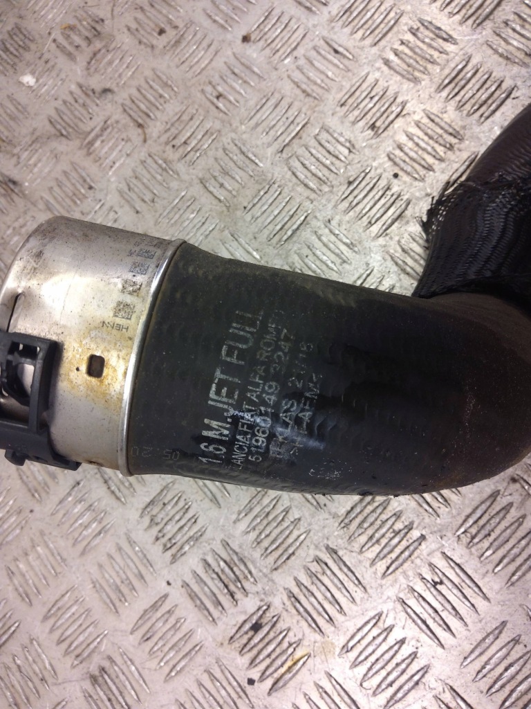 Fiat 500x 2016 патрубок / труба інтеркулер Недорого