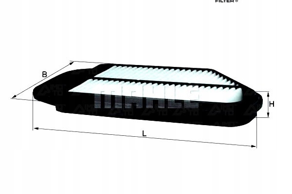 фото №1, Knecht фильтр воздуха chevrolet spark 1.0-1.2lpg