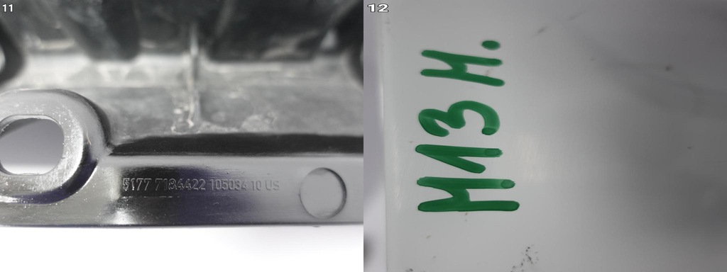 фото №12, Bmw x6 e71 e72 порог правый молдинг подножка накладка