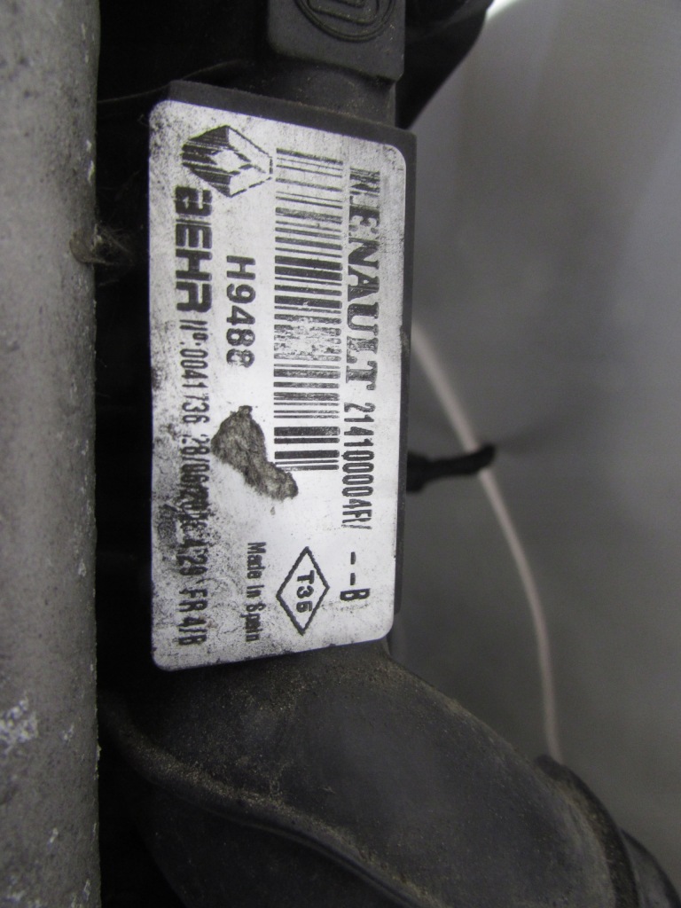 фото №5, Pas передній радіатор renault laguna iii 1.5 комплект вентилятор dci