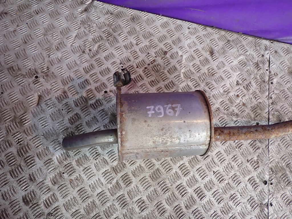 фото №5, Sandero ii 1,5 dci гаситель выхлоп труба выхлопная