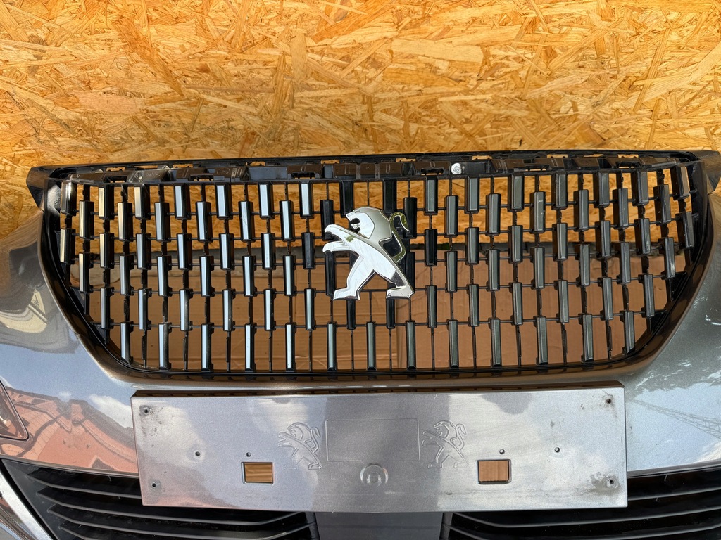 фото №8, Peugeot 2008 ii gt line бампер перед решётка радиатора org