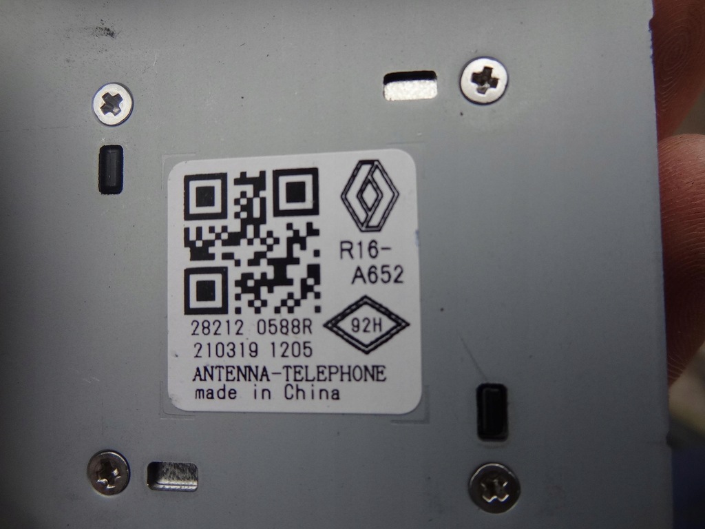 фото №3, Модуль антена gps renault clio v 282120588r