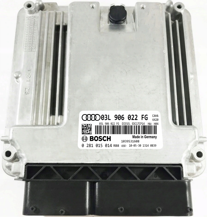 фото №1, Бортовий комп'ютер ecu audi a6 2.0 03l906022fg 0281015014