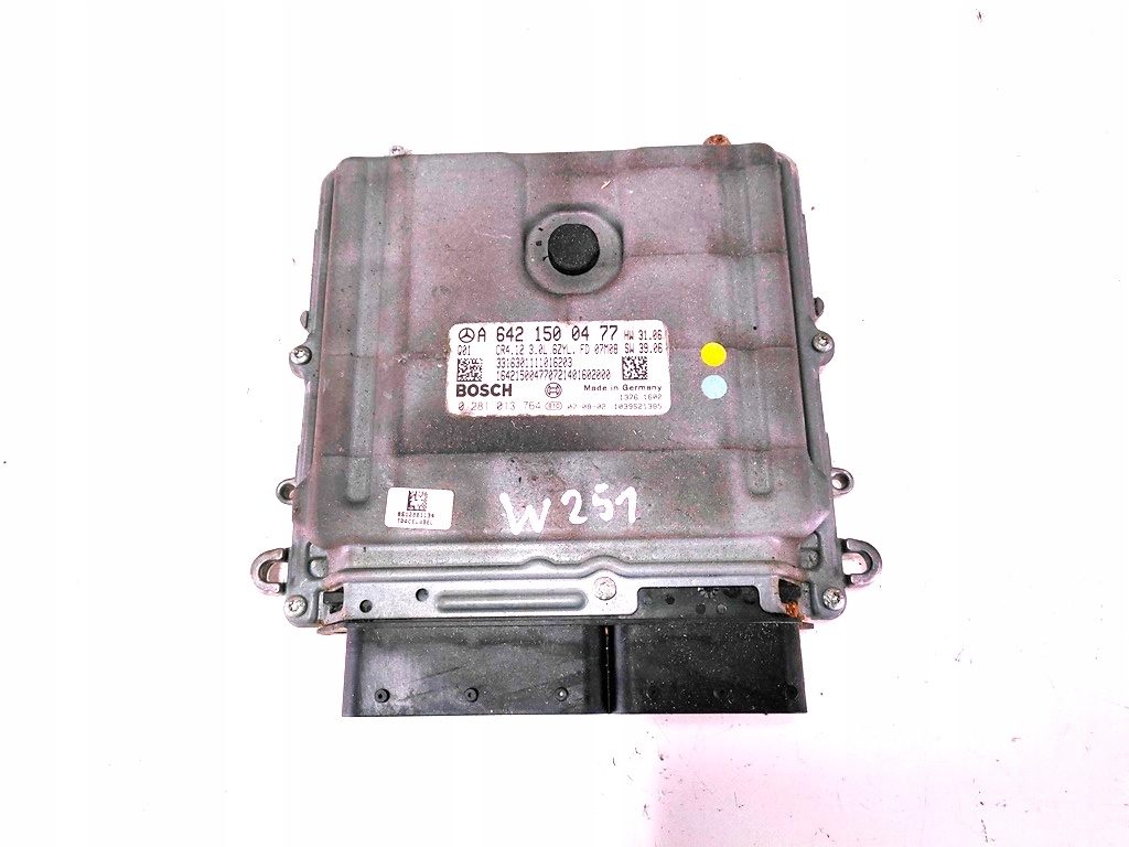 фото №1, Mercedes r w251 07r бортовой компьютер двигателя 3,0 cdi