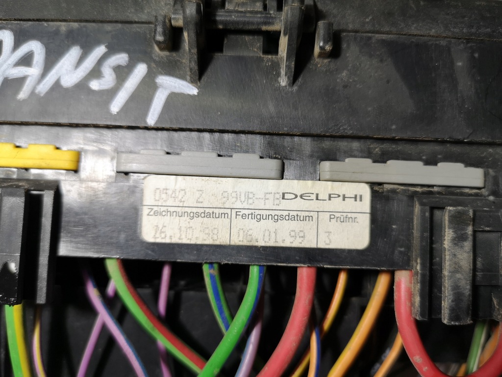 фото №6, Коробка предохранителей ford transit 95vb14k131ab