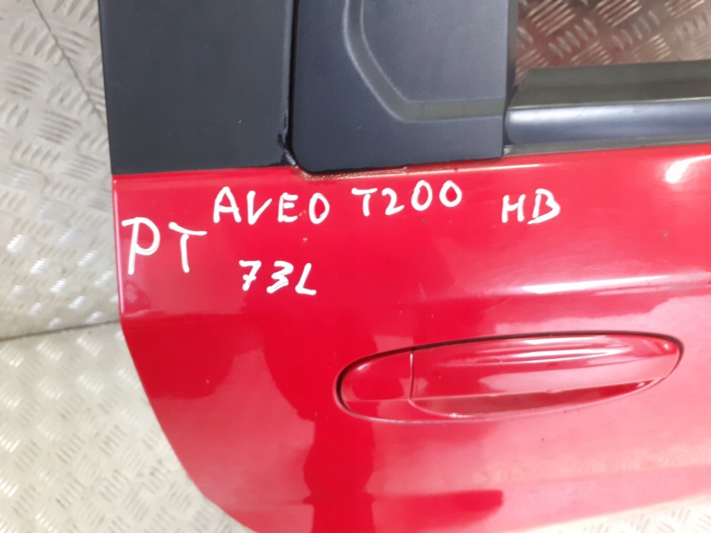 фото №3, Дверь правый задняя chevrolet aveo t200 73l