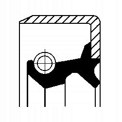 фото №2, Кільце ущільнювальний ступиця задня 19016523b