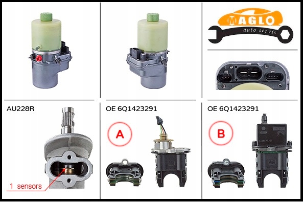 фото №1, Насос усилителя audi a2 00-05