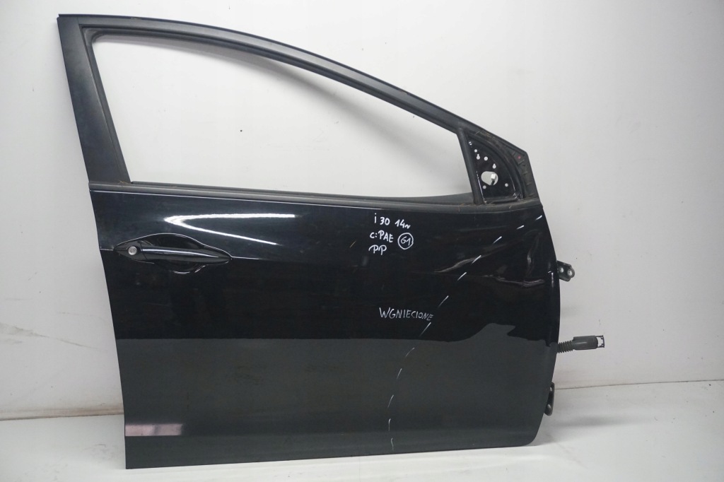 фото №1, Hyundai i30 ii gd двері праве передні pae чорні скло