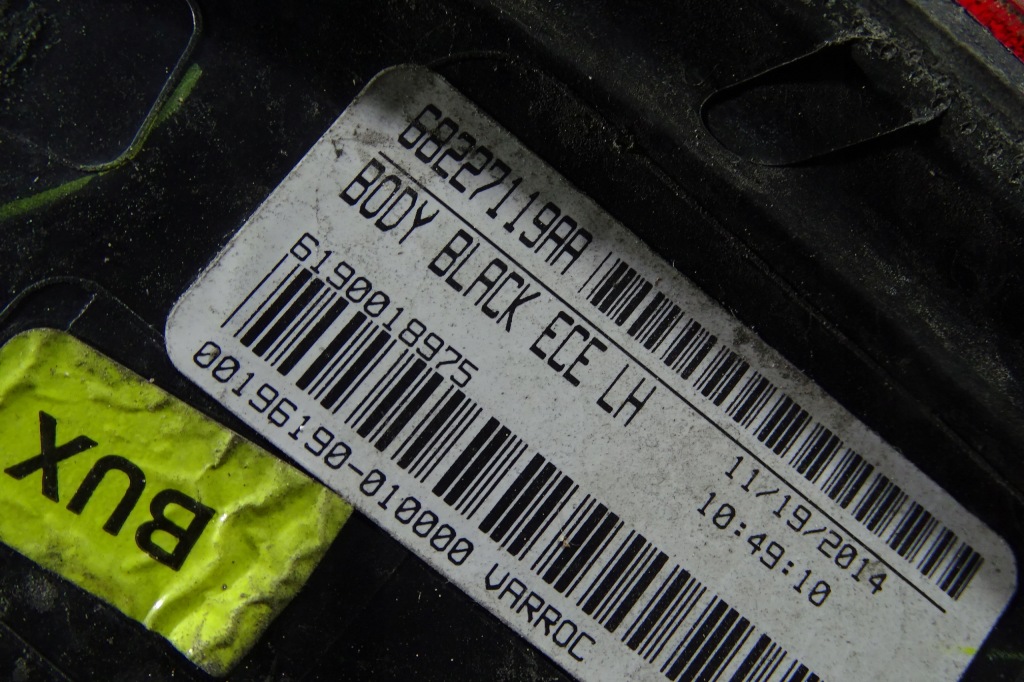 фото №3, Dodge journey fiat freemont crossroad 11- лампа левая задняя крыла black