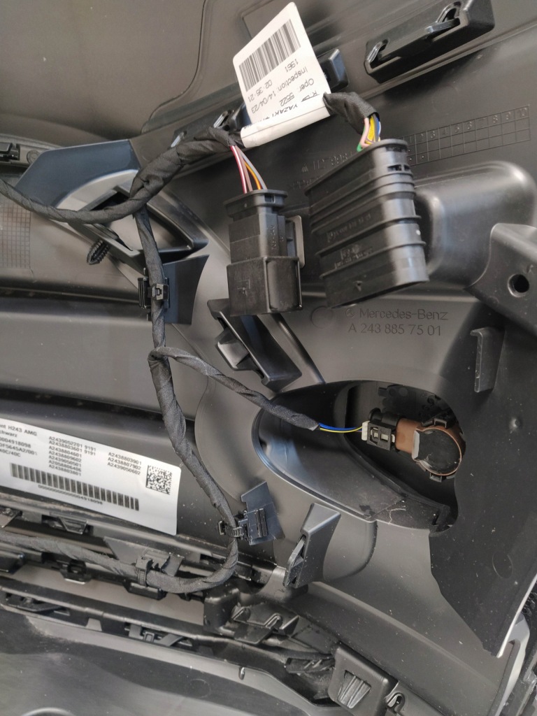 фото №10, Mercedes eqa amg h243 бампер перед передній kompletny led pdc камера новий