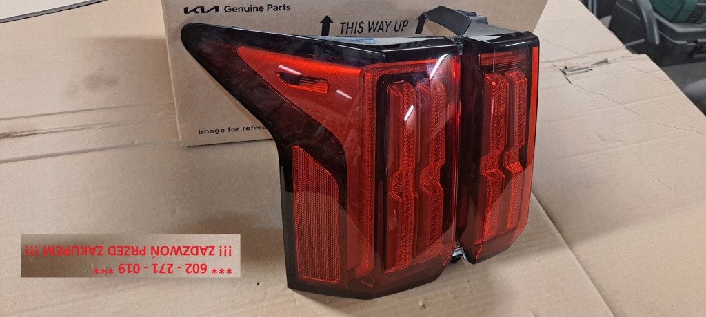 фото №1, Лампа левая задняя kia sorento iv 20- led оригинал kia 92410p2100