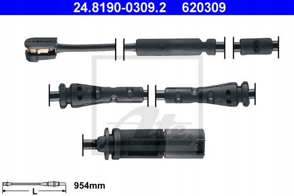 Ate датчик гальмівних колодок гальма bmw p. f25 x3 10- Ціна