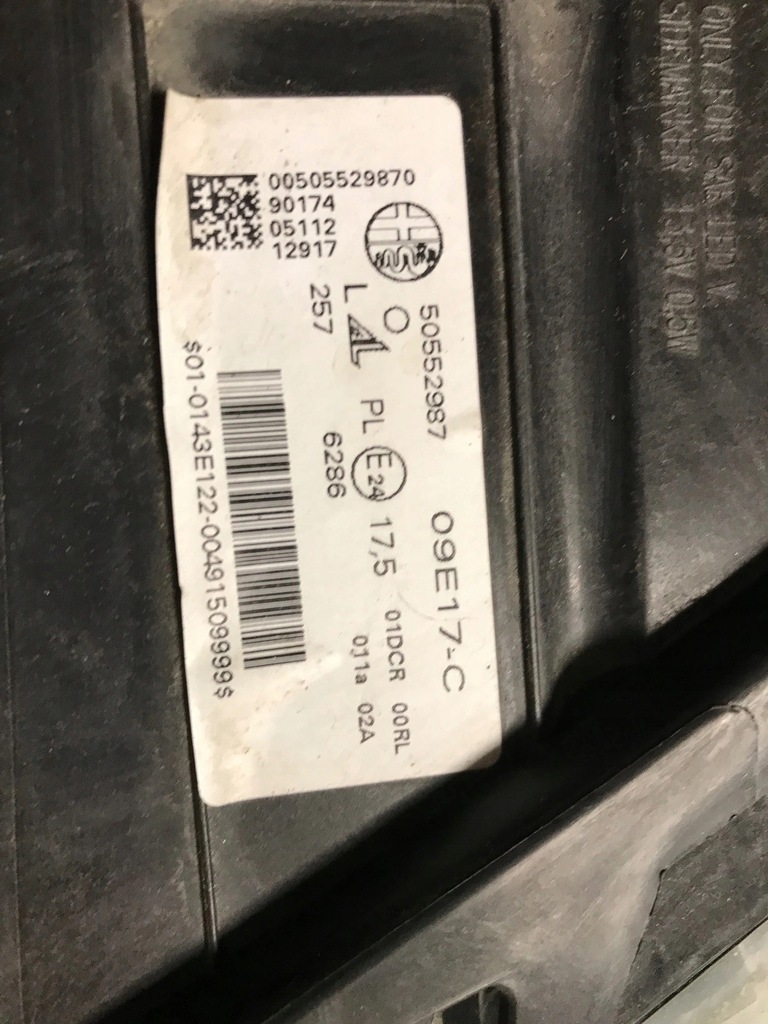 фото №4, Лампа ліва перед alfa romeo stelvio ксенон led