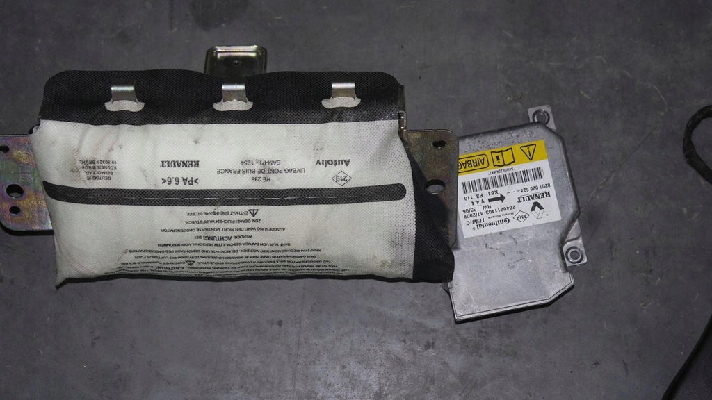 фото №12, Приборная панель приборная консоль подушка безопасности renault kangoo ii