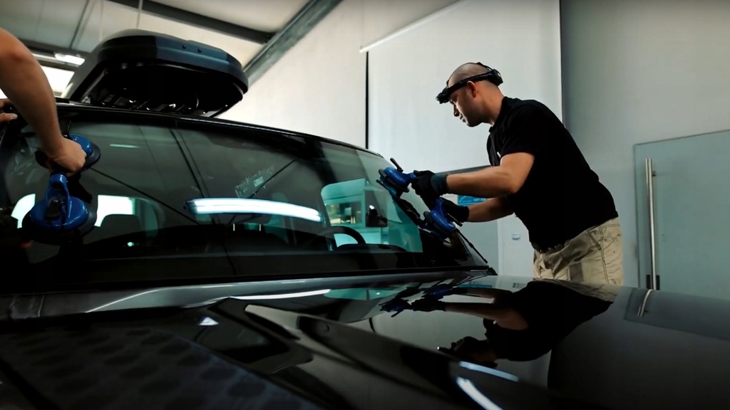 фото №10, Стекло лобовое передняя mercedes glb x247 2019- датчик камера антенна nowa