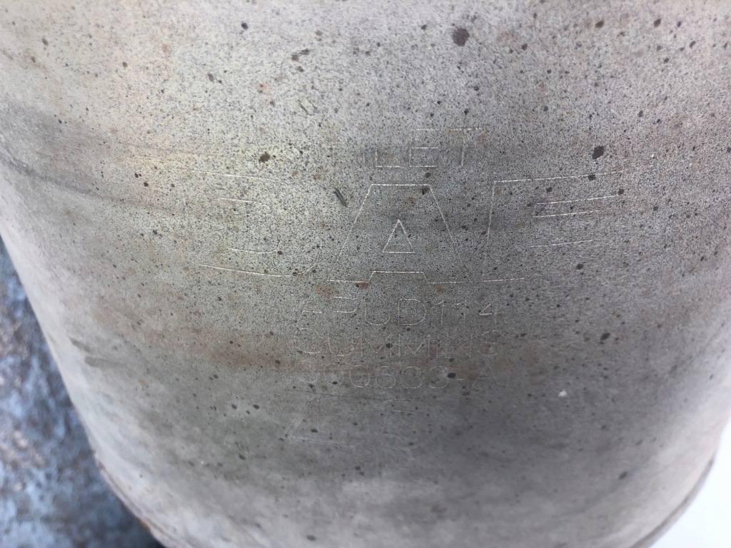 Daf lf 45 55 euro 5 гасник каталізатор apud114 Зі Шроту