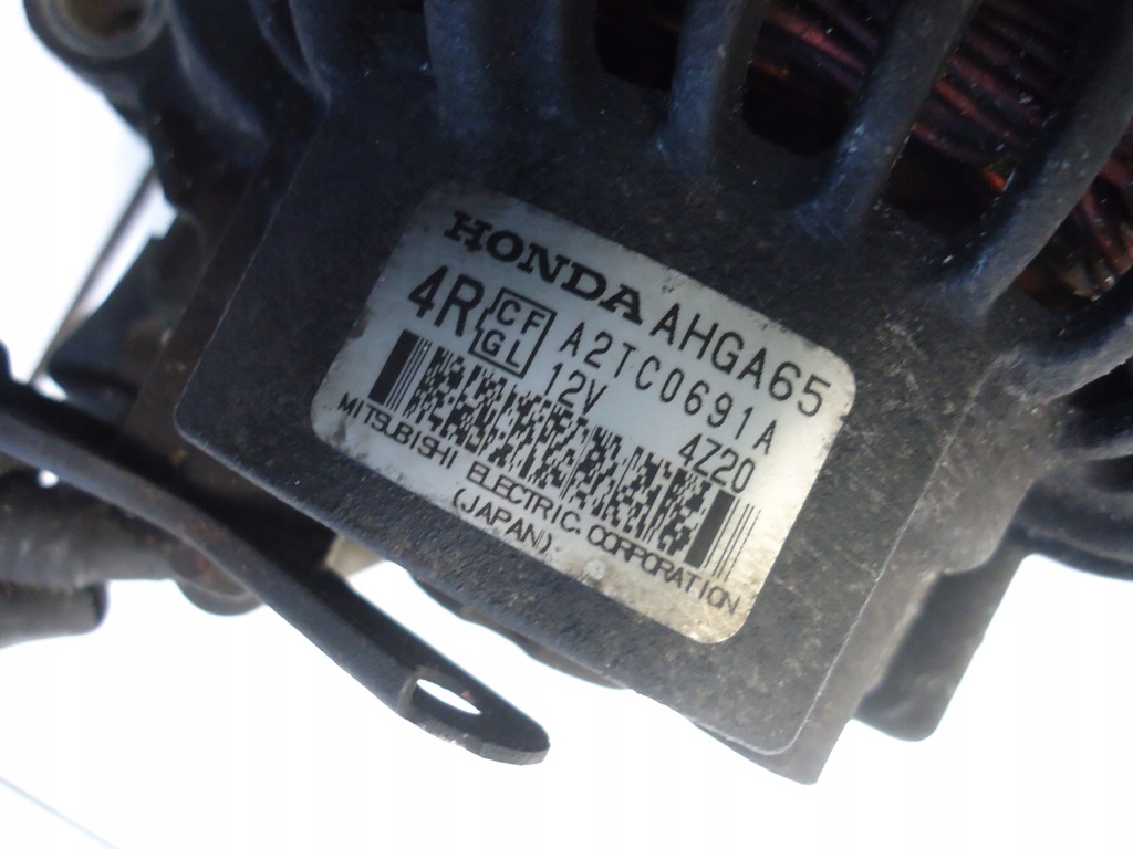 фото №5, Honda fr-v 2.0 i-vtec k20a9 генератор a2tc0691a